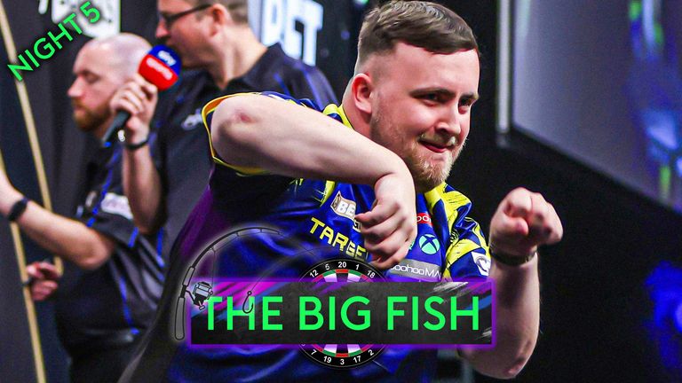 Luke Littler big fish