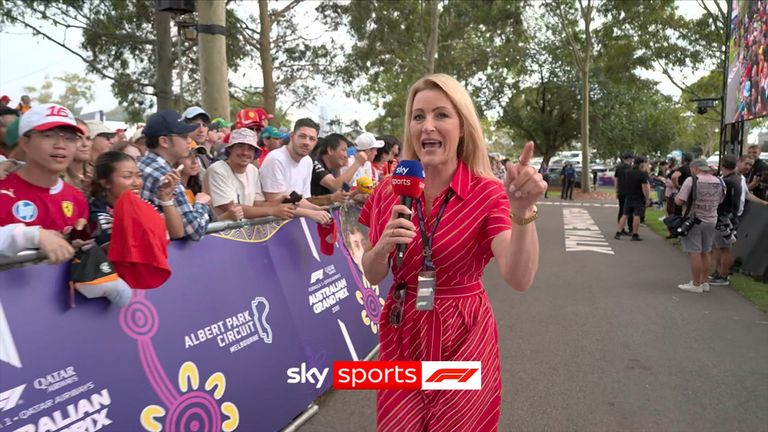 On Paddock Pass, Rachel Brookes spoke to the fans ahead of the opening Formula One race of the season in Australia.
