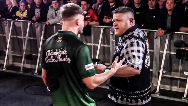 Hurrell and Manby clash after tense UK Open match!