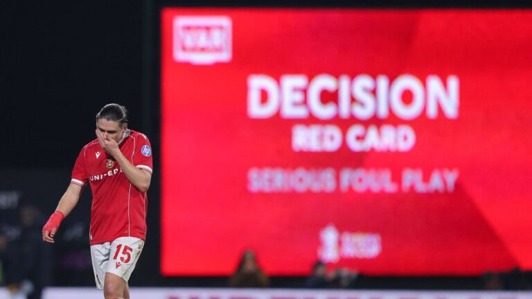 Wrexham: Phil Parkinson criticises VAR after George Dobson red card and Lewis Brunt goal disallowed in FA Cup loss to Chelsea | Football News