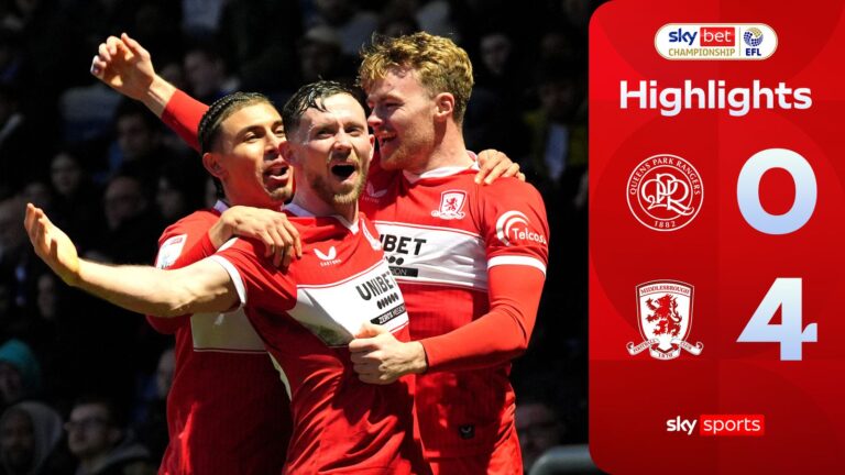 Boro claim statement win at QPR