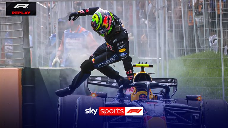 Australian Grand Prix: Isack Hadjar's Red Bull suffers mechanical failure