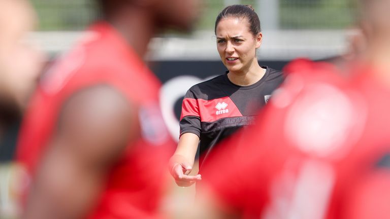 Ingolstadt head coach Sabrina Wittmann