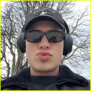 Hudson Williams Wraps Filming On New TV Show 'Yaga,' Shares Photos & Videos From Set 
