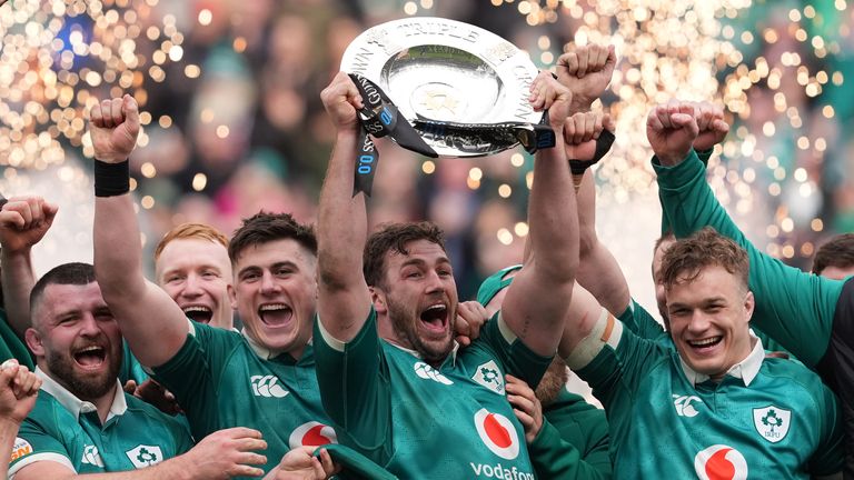 Ireland secured the Triple Crown and kept their Six Nations hopes alive with victory over Scotland in their final match