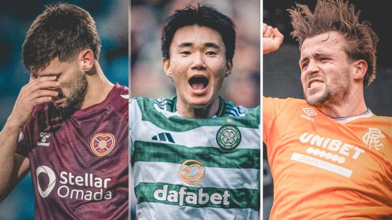 Scottish Premiership title race: Are Hearts under pressure as Celtic, Rangers close in on leaders? | Vote for your winner! | Football News