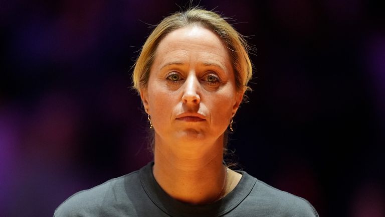 England head coach Jess Thirlby 