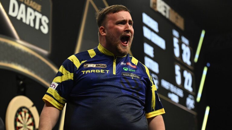 Premier League Darts: Luke Littler battles back from brink to edge Gerwyn Price in last-leg thriller in Dublin | Darts News