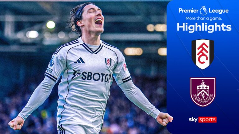 Fulham close in on European qualification spots with win over Burnley