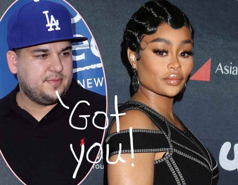 Rob Kardashian Makes SUPER Rare Shout-Out To Blac Chyna!