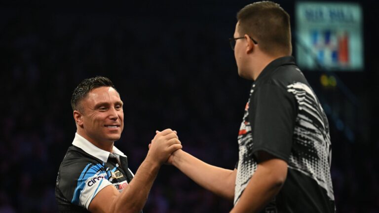 Gerwyn Price has promised to show Gian van Veen ‘no mercy’ when they meet on stage in the Premier League Darts in Berlin on Thursday | Darts News