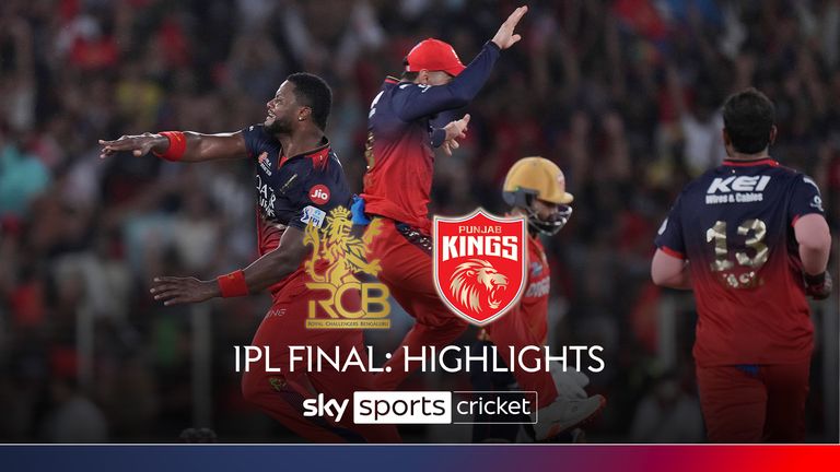 Highlights of the Indian Premier League final between Royal Challengers Bengaluru and Punjab Kings.