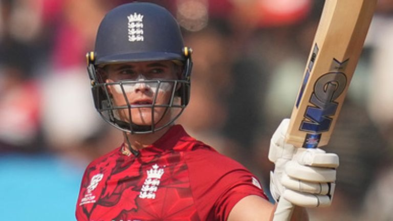 England's Jacob Bethel, T20 World Cup (Associated Press)