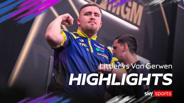 Littler triumphant in Berlin with incredible display against MVG