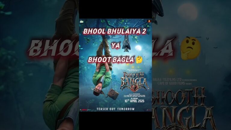Bhoot Bangla Teaser Review|#shorts #horror #akshaykumar