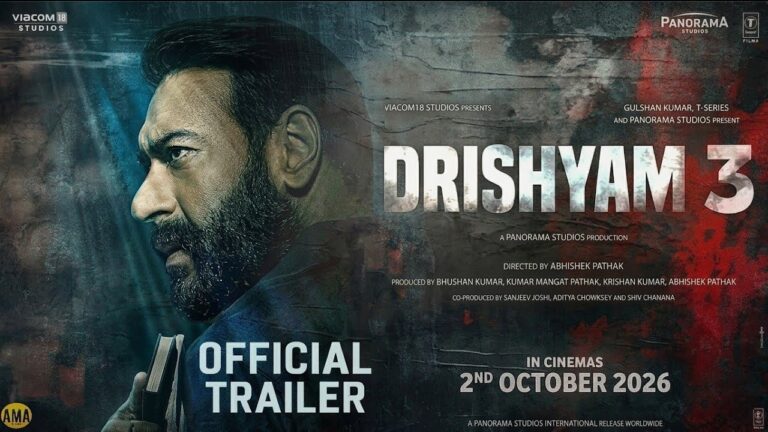 DRISHYAM 3 – Official Trailer | Ajay Devgn | Prachi D |Jaideep | Tabu | New Movie Trailer