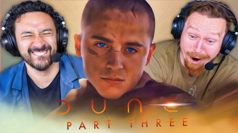 DUNE: PART THREE TRAILER REACTION!! Official Teaser | Timothée Chalamet | Robert Pattinson | Zendaya