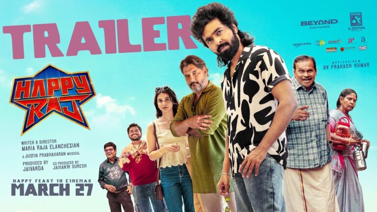 Happy Raj – Official Trailer | GV Prakash | Abbas | Sri Gouri Priya | Maria Raja Elanchezian