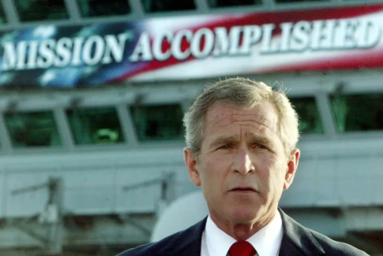 Bush USS Abraham Lincoln
