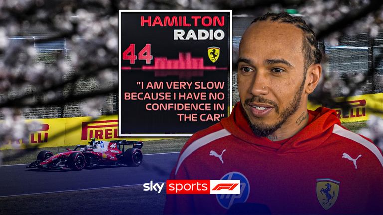 Lewis Hamilton explains why he told his team he had no confidence in the car during Friday practice at the Japanese Grand Prix.