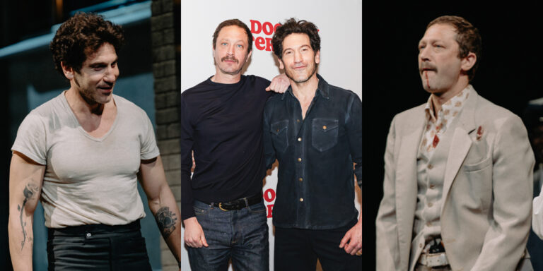Jon Bernthal & Ebon Moss-Bachrach Take Their First Bows on Broadway in New Play ‘Dog Day Afternoon’ | Broadway, Ebon Moss-Bachrach, Jon Bernthal | Celebrity News and Gossip | Entertainment, Photos and Videos