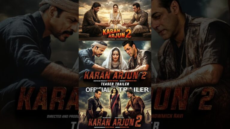 Karan Arjun 2 – Official Trailer | Salman Khan | Shahrukh Khan Khan | Madhuri Dixit In Cinema 2026