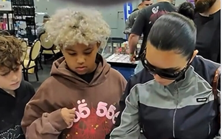 Kim Kardashian Buys $1,300 Pokemon Card for Son Saint West After Eyeing a $100,000 Card | Celebrity Babies, Kim Kardashian, pokemon, Saint West | Celebrity News and Gossip | Entertainment, Photos and Videos