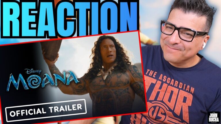 MOANA (2026) Official Trailer REACTION | Disney | Dwayne Johnson