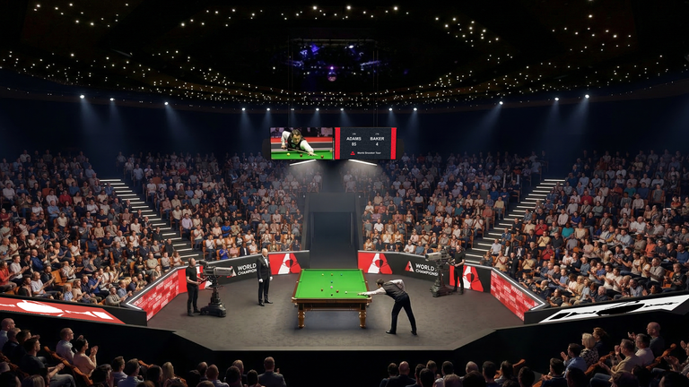 Artistic Impression of the 'New' Crucible - an 'in-the-round' design with up to 500 new seats!