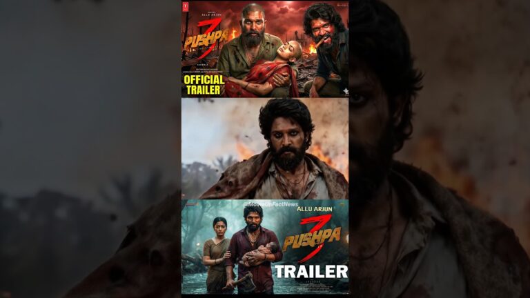 Pushpa 3- Official Trailer | Allu Arjun | Rashmika | Sukumar | Pushpa 3 The Rampage | New Trailers