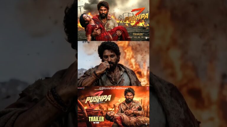 Pushpa 3 – Official Trailer / Allu Arjun / Sukumar / Rashmika / Pushpa 3 The Rampage New Trailers