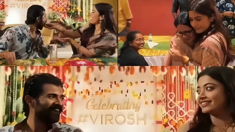 Rashmika Mandanna, Vijay Deverakonda celebrate with fans, feed each other at first post-wedding meet; Video
