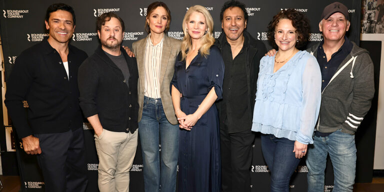 Rose Byrne & Kelli O’Hara Lead Cast of ‘Fallen Angels’ at NYC Photo Call | Aasif Mandvi, Christopher Fitzgerald, Kelli O’Hara, Mark Consuelos, Rose Byrne, Scott Ellis, Tracee Chimo | Celebrity News and Gossip | Entertainment, Photos and Videos