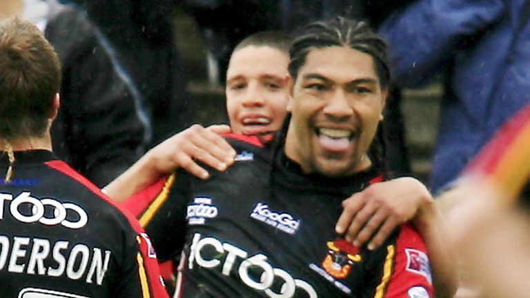 Lesley Vainokolo was a powerhouse for Bradford Bulls in the early days of the competition