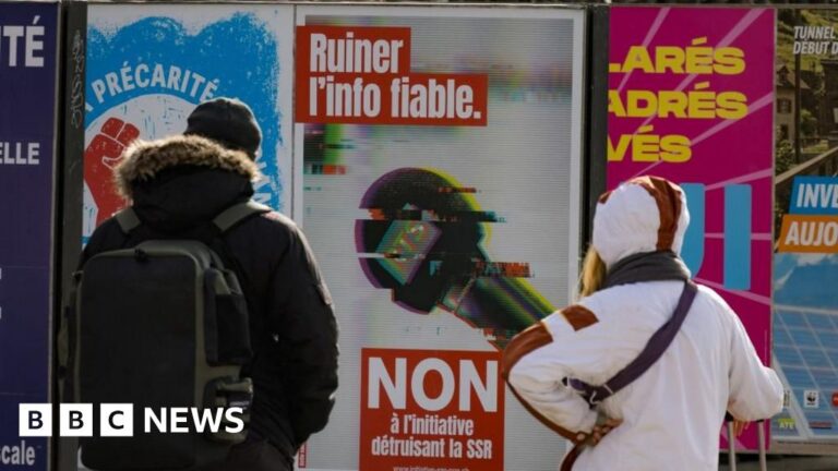 Swiss reject right-wing plan to cut licence fee for public broadcaster
