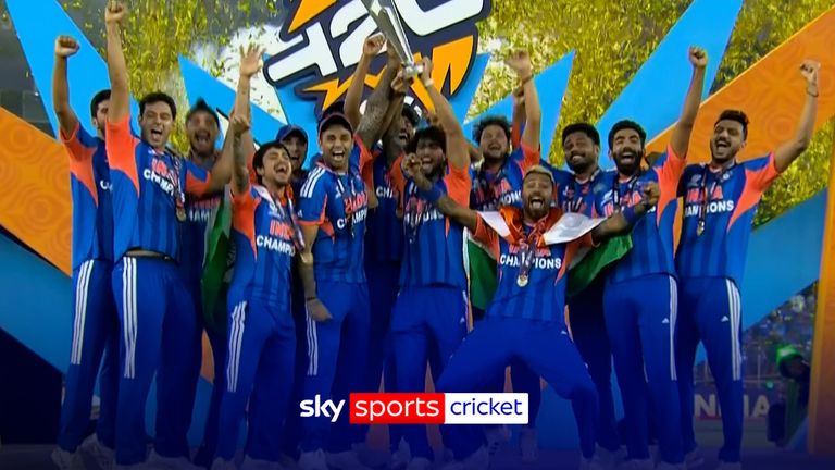 First three-time Men's T20 World Cup champions, first side to win back-to-back titles, first to take the trophy at home