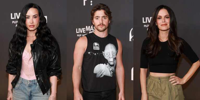 Taco Bell’s ‘Live Más LIVE’ Event Draws Stars Like Demi Lovato, Benson Boone & More for Hollywood Party | Anderson .Paak, Ariana Madix, Ashley Park, Benson Boone, Brie Garcia, Cierra Ramirez, Demi Lovato, Dillon Francis, Ego Nwodim, Jackson White, Landon Barker, Lil’ Jon, Nikki Garcia, Rachel Bilson, Spencer House, Tara Lipinski, Travis Barker, Zedd | Celebrity News and Gossip | Entertainment, Photos and Videos