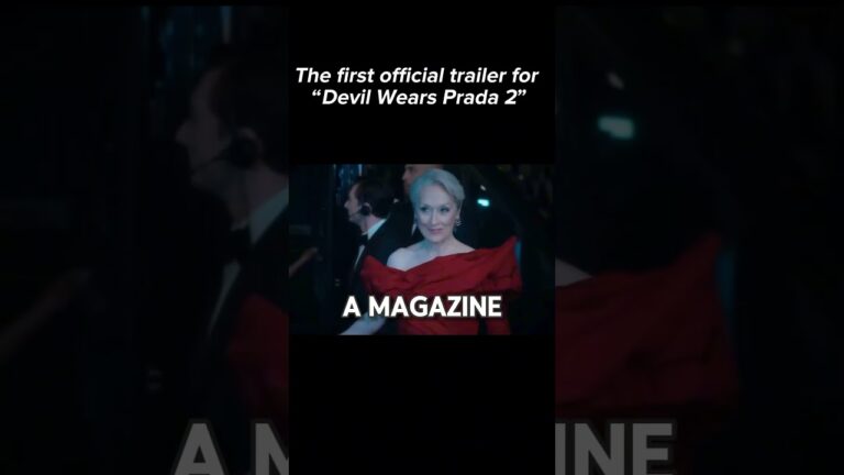 The First Official Trailer For “Devil Wears Prada 2” #devilwearsprada #annehathaway #merylstreep