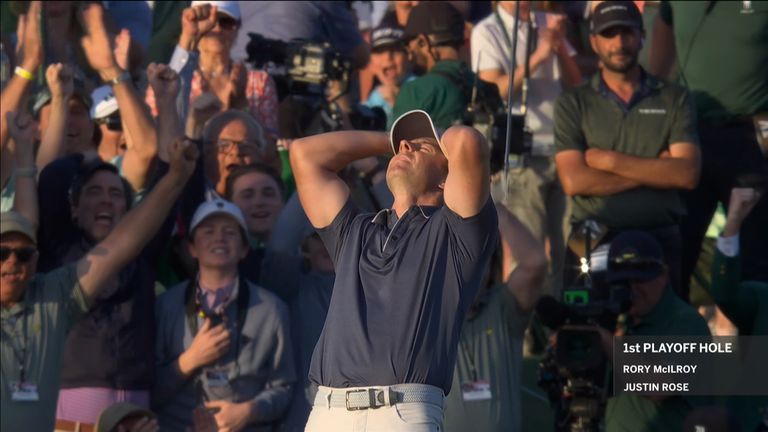 Rory Mcllroy has become only the sixth male golfer to complete the career Grand Slam, after winning the 89th US Masters.