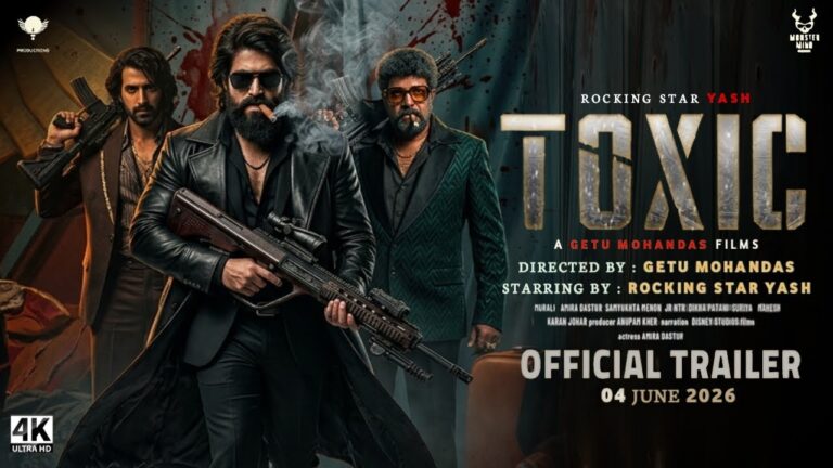 Toxic : Official Trailer | Rocking Star Yash | Akshay Oberoi | Balaji Manohar | Geetu Mohandas