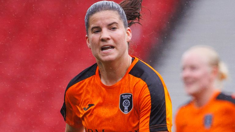 Nicole Kozlova now plays for Glasgow City in Scotland