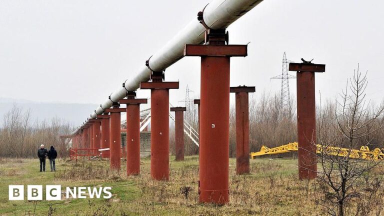 Zelensky accuses EU allies of 'blackmail' in oil pipeline row