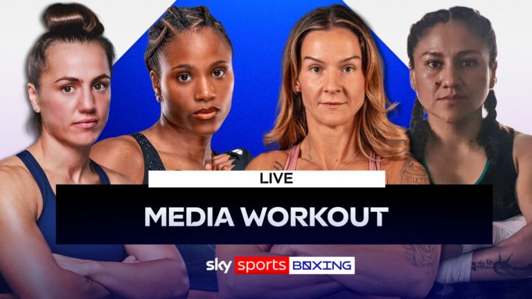 Caroline Dubois vs Terri Harper: Watch free live stream of media workout ahead of world title clash between Brits | Boxing News