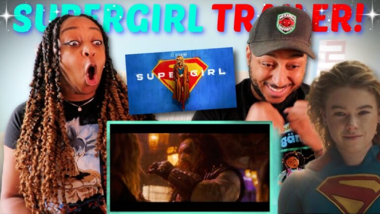 “SUPERGIRL” Official Trailer REACTION!!