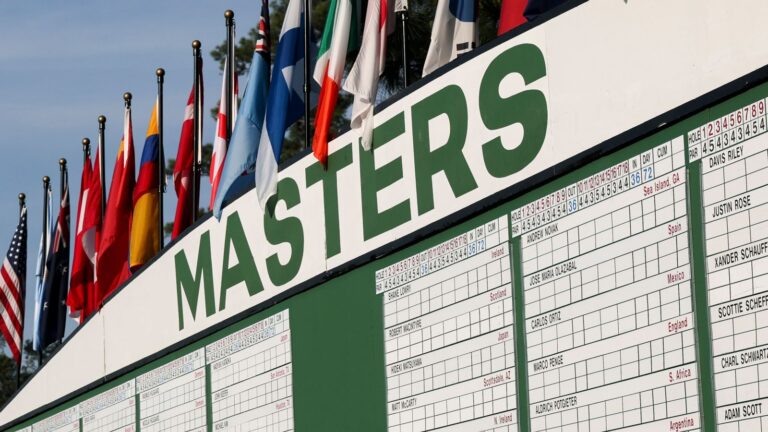 The Masters 2026 leaderboard: Latest golf scores from Augusta National and tee times for opening major of the year | Golf News