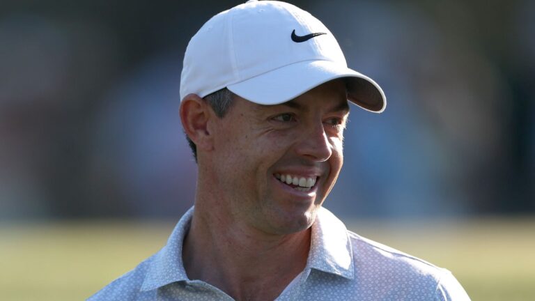 The Masters: Rory McIlroy vows to ‘keep swinging’ after taking record lead after second round at Augusta National | Golf News