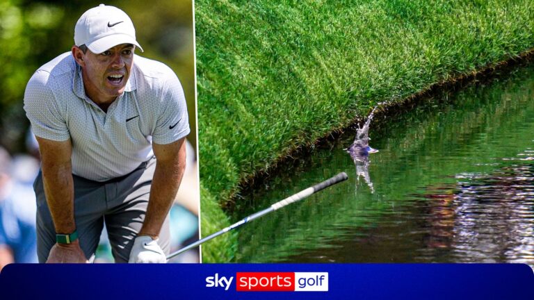 McIlroy loses lead after disaster at Amen Corner!