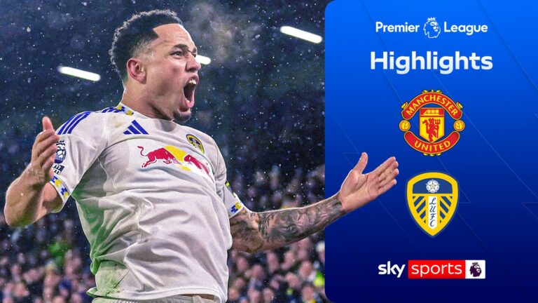 Okafor brace hands Leeds first Old Trafford win in 45 years!