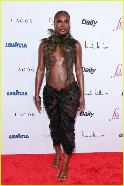 celebs at the Daily Front Row Fashion Awards