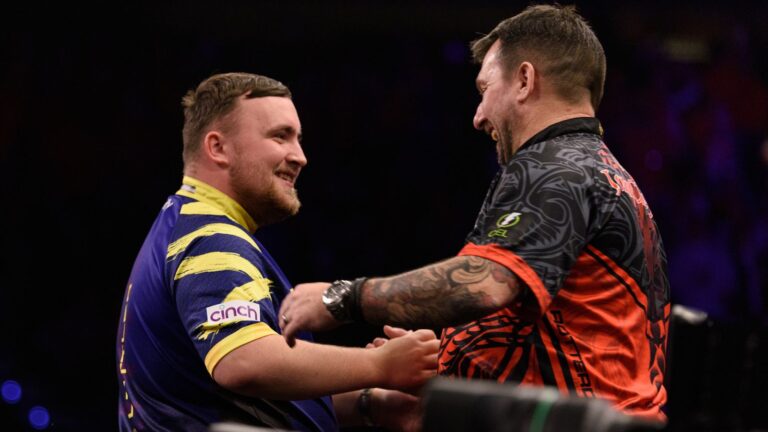 Premier League Darts: Jonny Clayton says Luke Littler was not fazed by Rotterdam boos as the Welsh No 1 landed his second consecutive nightly win | Darts News